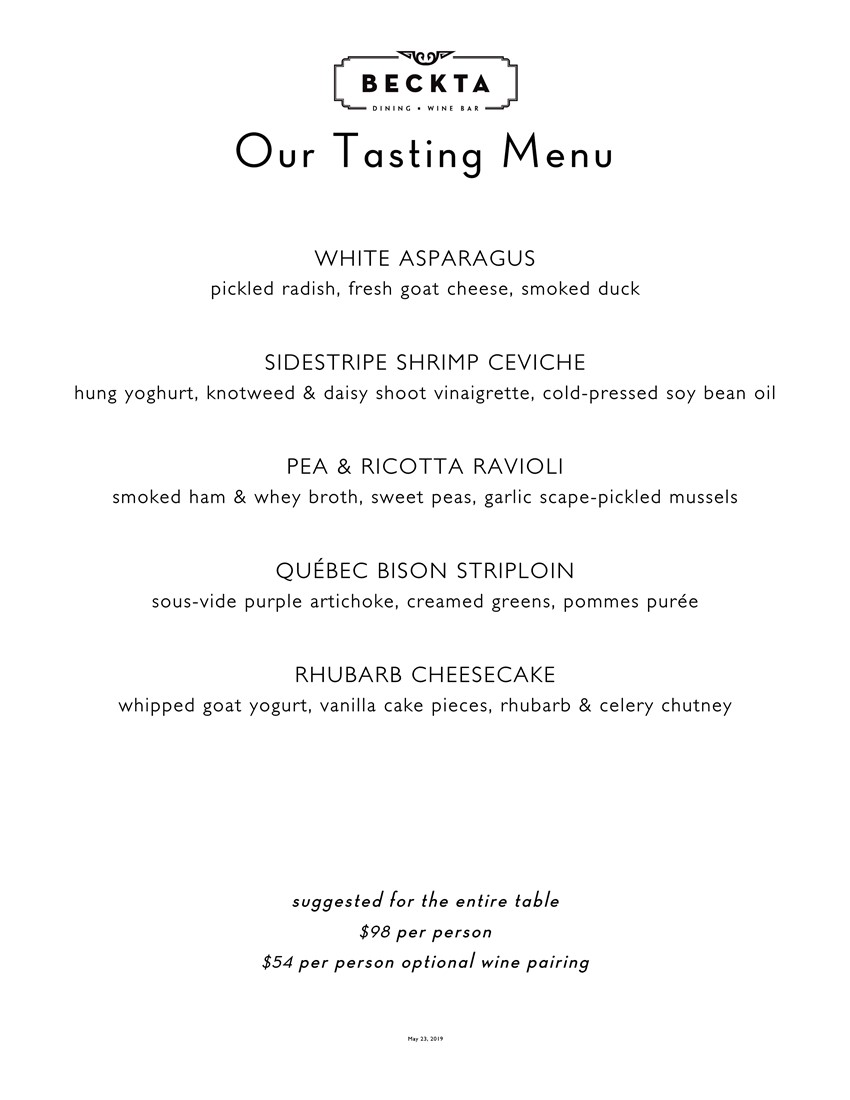 Menus